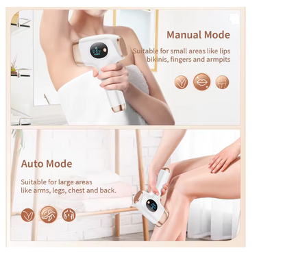 LumiSkin IPL Pro™ – Domowy Depilator Laserowy 3w1