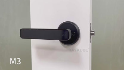 Zamek cyfrowy RAYKUBE M3, odcisk palca, zdalne otwieranie przez aplikację